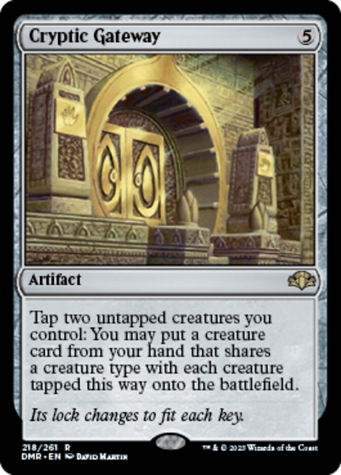 Cryptic Gateway [Dominaria Remastered] | Grognard Games