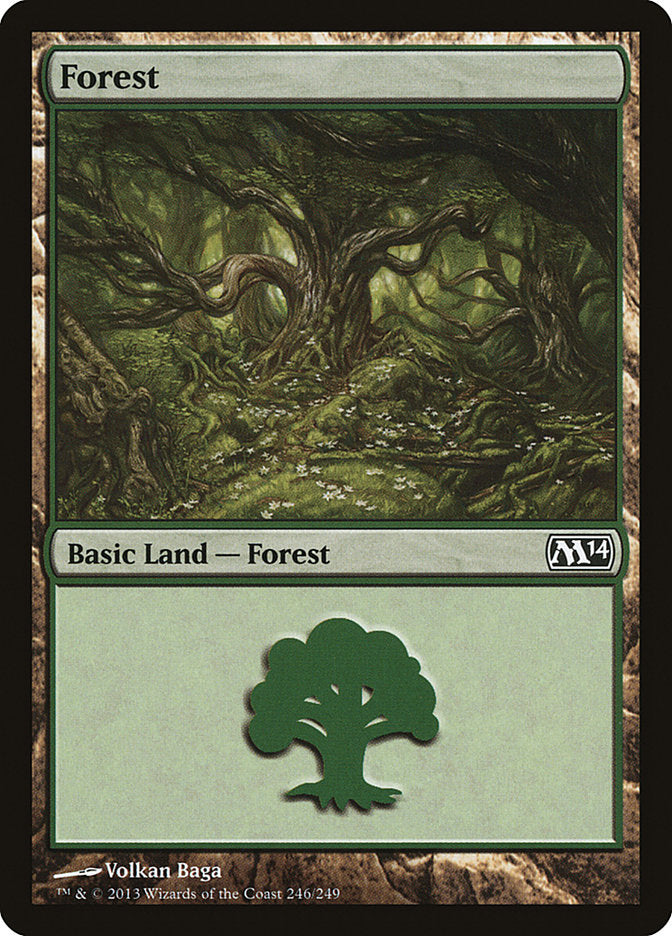 Forest (246) [Magic 2014] | Grognard Games
