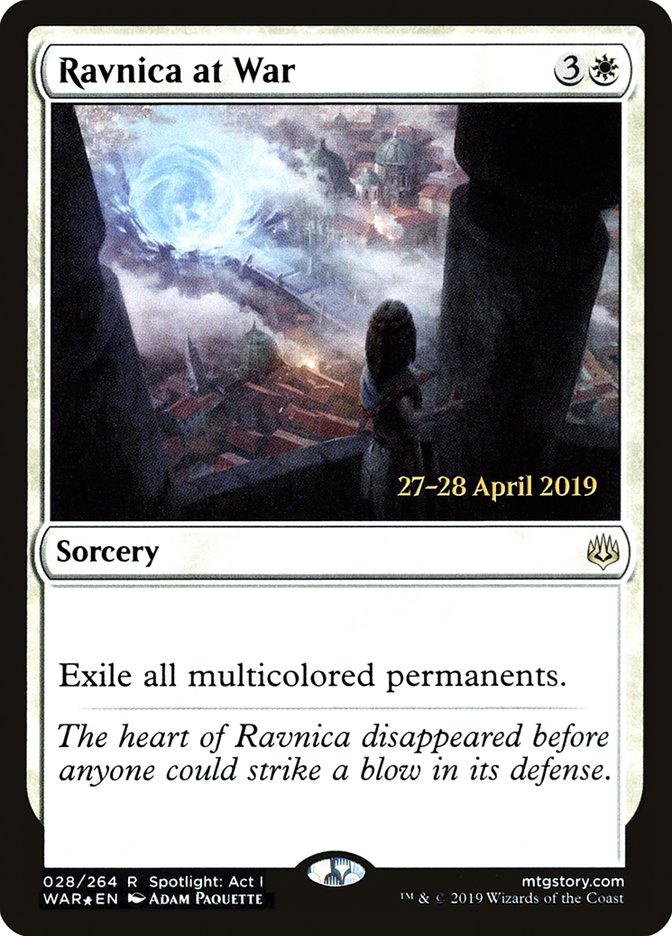 Ravnica at War  [War of the Spark Prerelease Promos] | Grognard Games