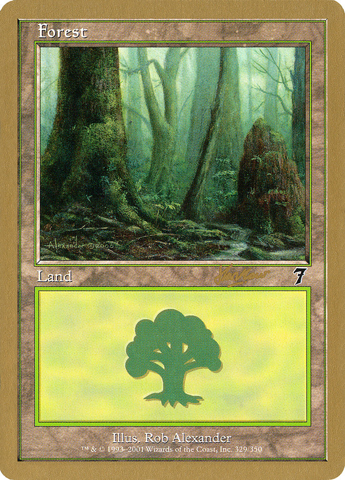 Forest (329) (Sim Han How) [World Championship Decks 2002] | Grognard Games