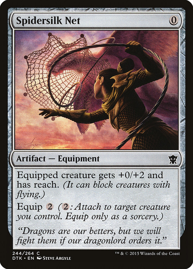 Spidersilk Net [Dragons of Tarkir] | Grognard Games