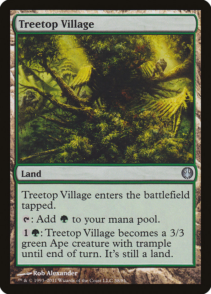 Treetop Village [Duel Decks: Knights vs. Dragons] | Grognard Games