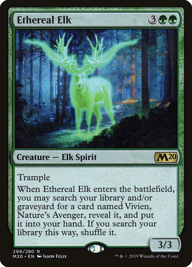 Ethereal Elk [Core Set 2020] | Grognard Games