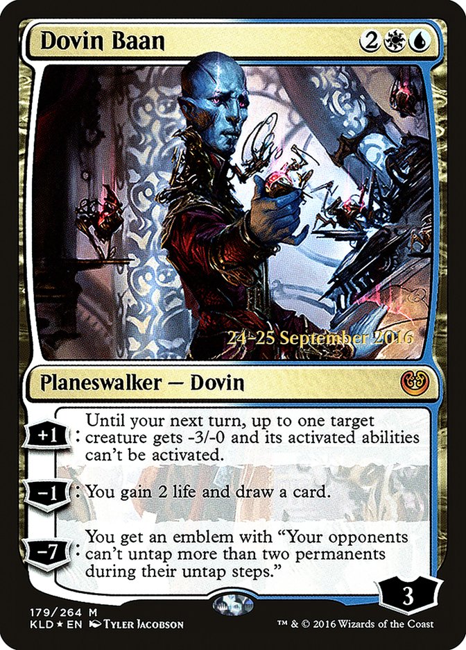 Dovin Baan  [Kaladesh Prerelease Promos] | Grognard Games