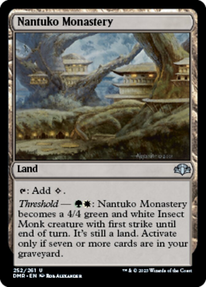 Nantuko Monastery [Dominaria Remastered] | Grognard Games