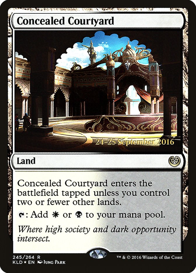 Concealed Courtyard  [Kaladesh Prerelease Promos] | Grognard Games