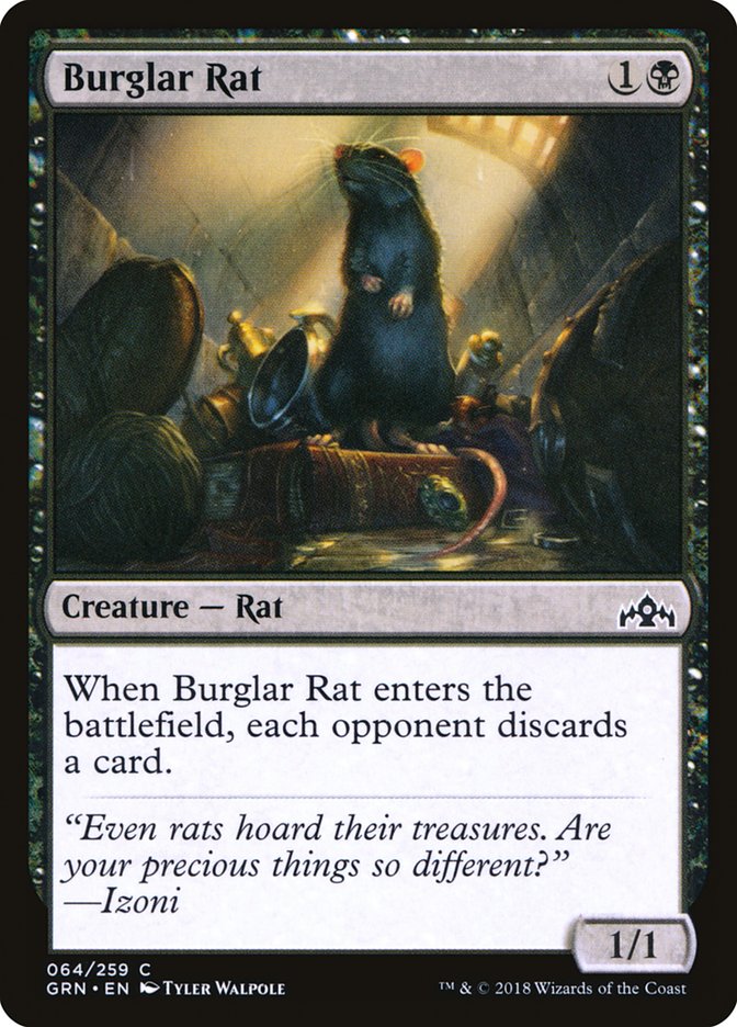 Burglar Rat [Guilds of Ravnica] | Grognard Games