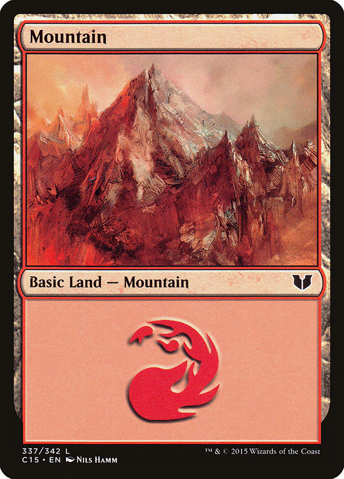 Mountain (337) [Commander 2015] | Grognard Games