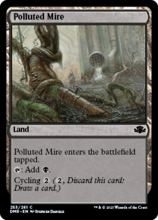 Polluted Mire [Dominaria Remastered] | Grognard Games