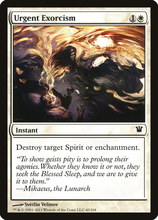 Urgent Exorcism [Innistrad] | Grognard Games