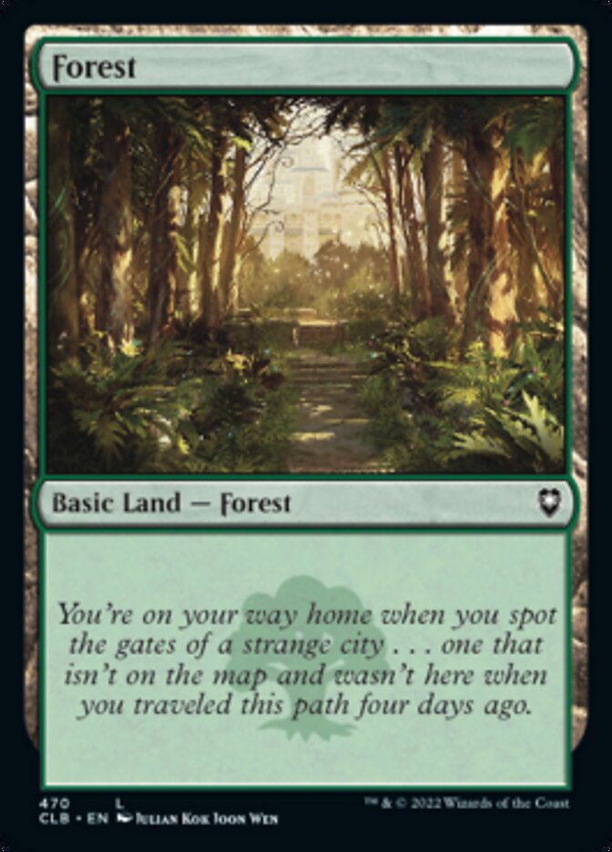 Forest (470) [Commander Legends: Battle for Baldur's Gate] | Grognard Games