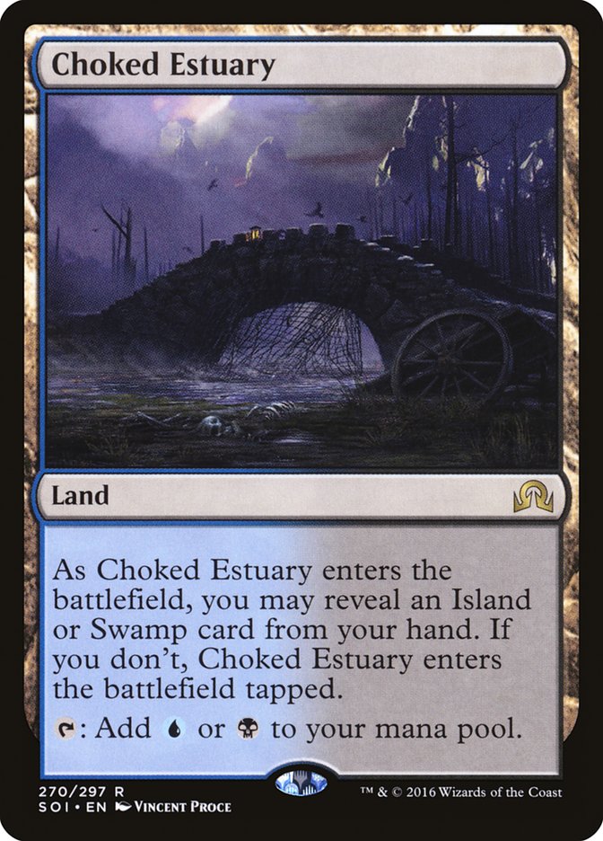 Choked Estuary [Shadows over Innistrad] | Grognard Games