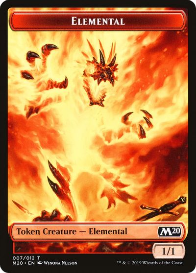 Elemental // Satyr Double-sided Token [Challenger 2020 Tokens] | Grognard Games