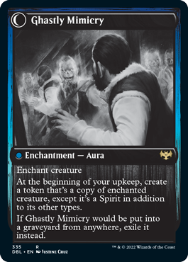 Mirrorhall Mimic // Ghastly Mimicry [Innistrad: Double Feature] | Grognard Games
