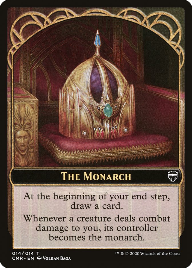 The Monarch // Treasure Token [Commander Legends Tokens] | Grognard Games