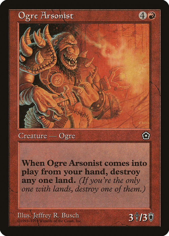 Ogre Arsonist [Portal Second Age] | Grognard Games