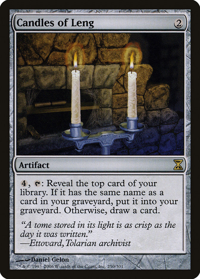 Candles of Leng [Time Spiral] | Grognard Games