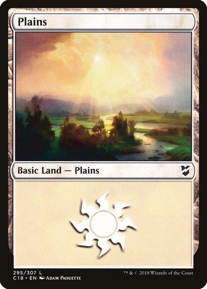 Plains (295) [Commander 2018] | Grognard Games