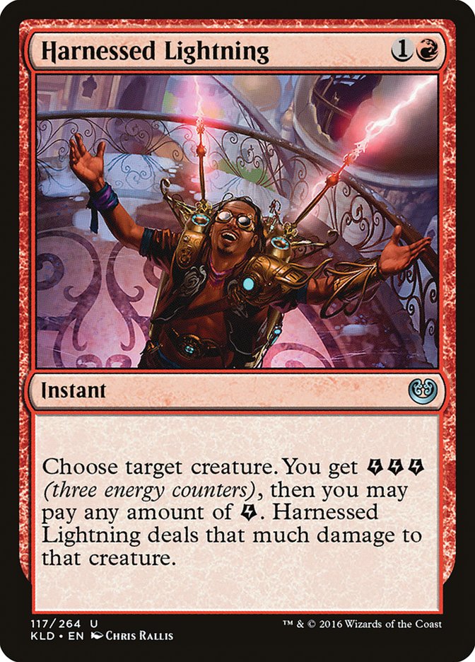 Harnessed Lightning [Kaladesh] | Grognard Games