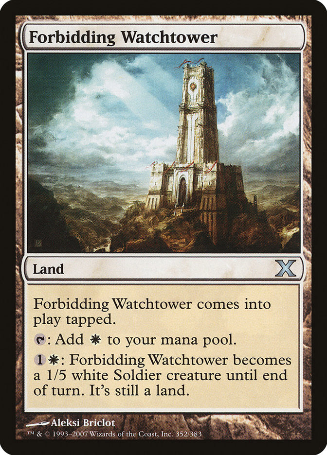 Forbidding Watchtower [Tenth Edition] | Grognard Games