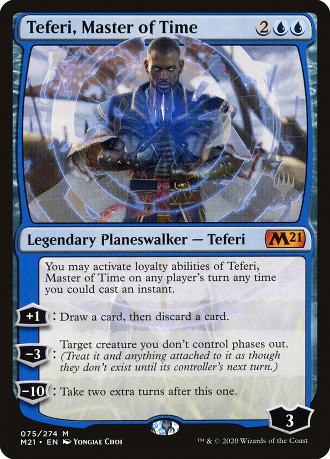 Teferi, Master of Time (Promo Pack) [Core Set 2021 Promos] | Grognard Games