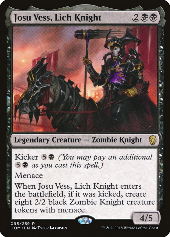 Josu Vess, Lich Knight [Dominaria] | Grognard Games