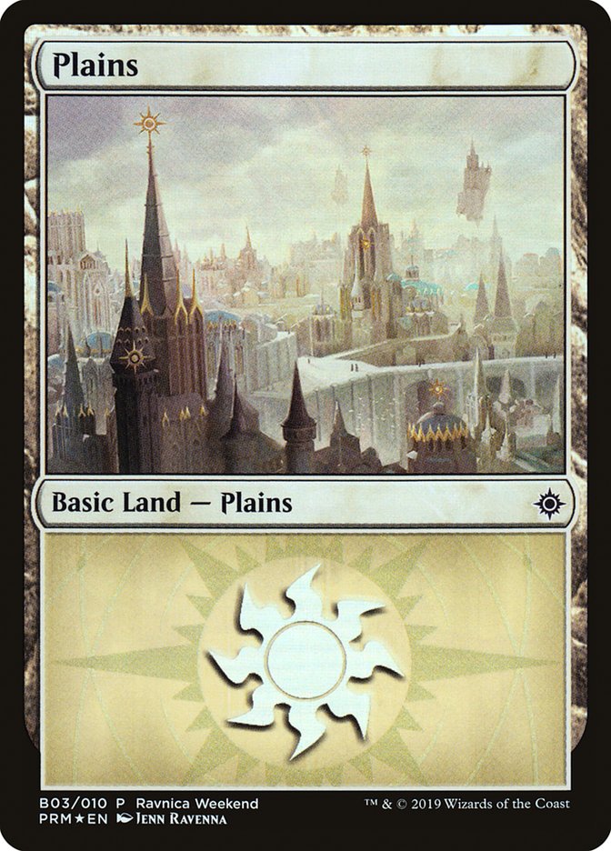 Plains (B03) [Ravnica Allegiance Guild Kit] | Grognard Games