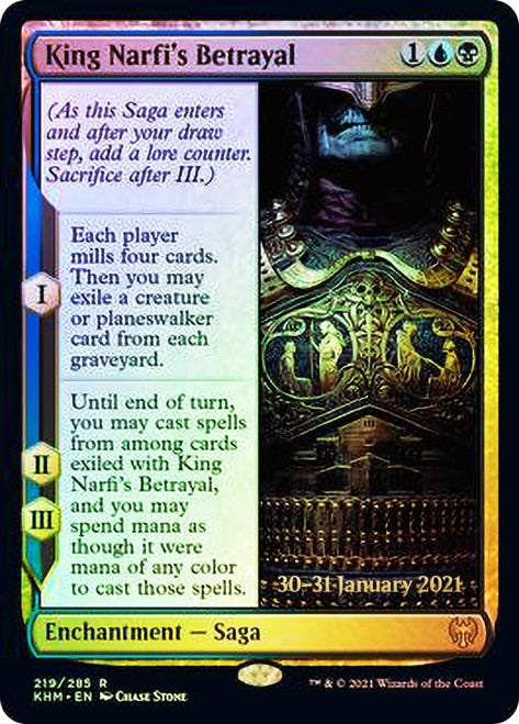 King Narfi's Betrayal [Kaldheim Prerelease Promos] | Grognard Games