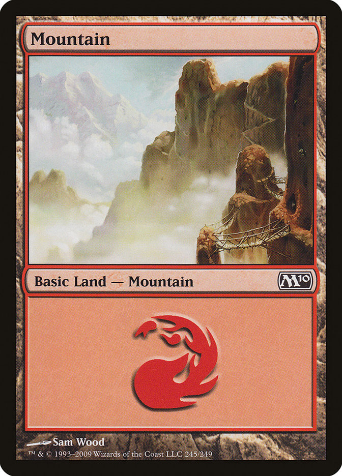 Mountain (245) [Magic 2010] | Grognard Games