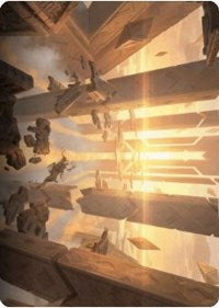 Skyclave Basilica Art Card [Zendikar Rising Art Series] | Grognard Games