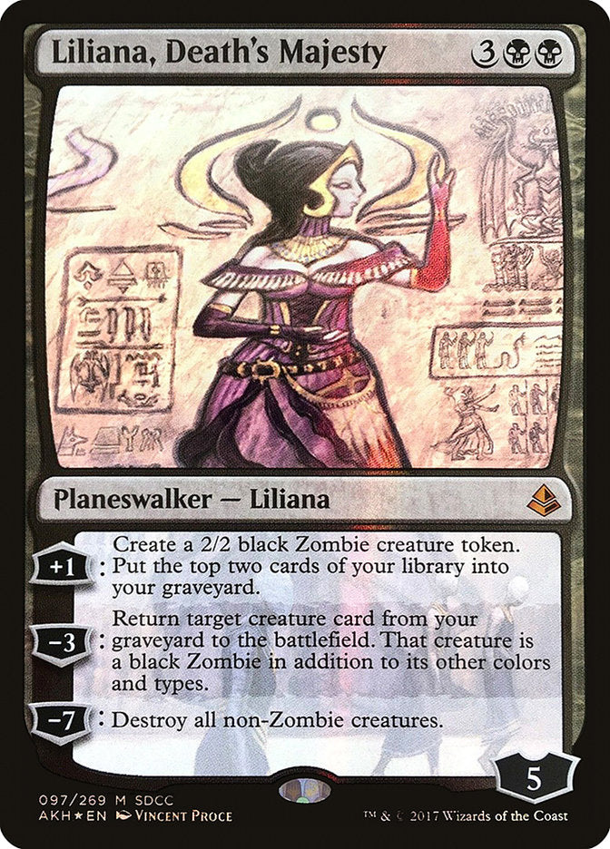 Liliana, Death's Majesty [San Diego Comic-Con 2017] | Grognard Games