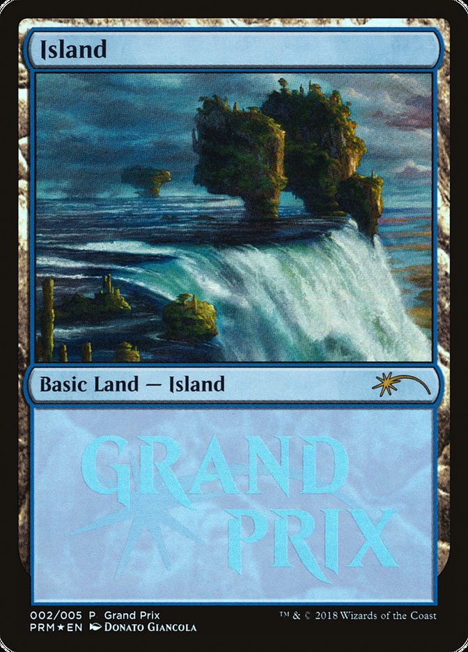 Island (2018b) [Grand Prix Promos] | Grognard Games
