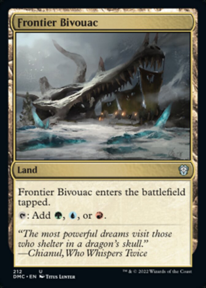 Frontier Bivouac [Dominaria United Commander] | Grognard Games