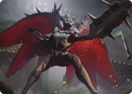 Phyrexian Vindicator Art Card [Phyrexia: All Will Be One Art Series] | Grognard Games