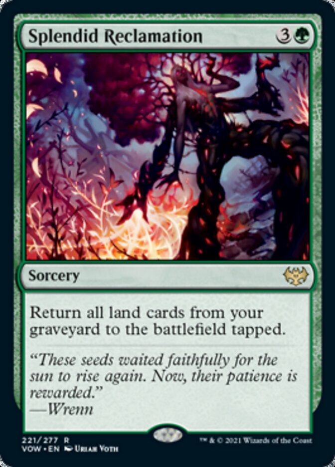 Splendid Reclamation [Innistrad: Crimson Vow] | Grognard Games