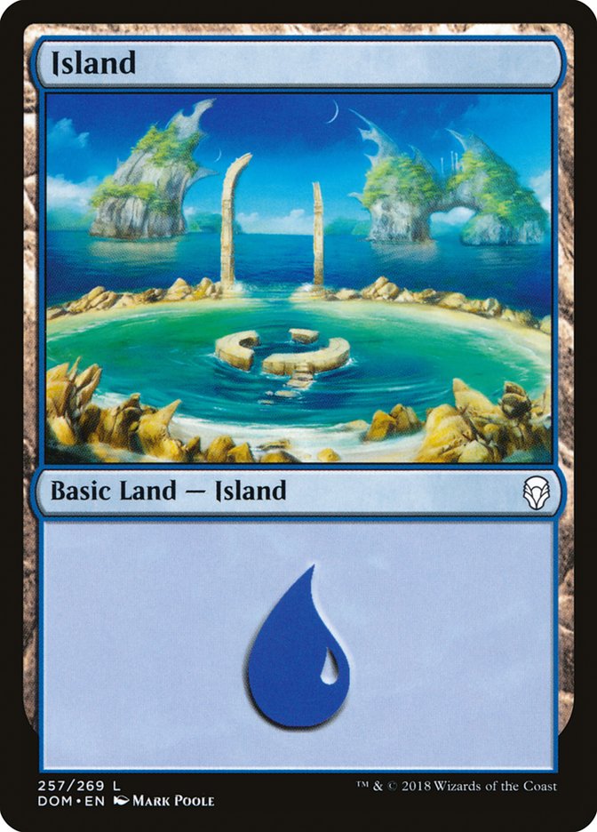 Island (257) [Dominaria] | Grognard Games
