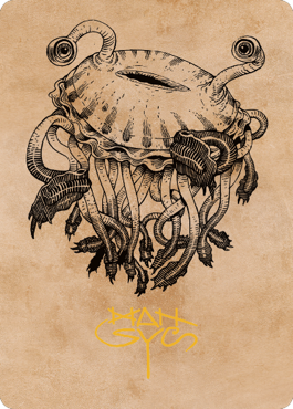 Gluntch, the Bestower Art Card (Gold-Stamped Signature) [Commander Legends: Battle for Baldur's Gate Art Series] | Grognard Games