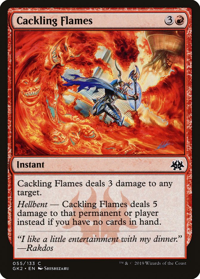 Cackling Flames [Ravnica Allegiance Guild Kit] | Grognard Games