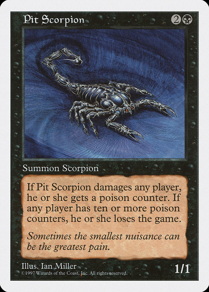 Pit Scorpion [Fifth Edition] | Grognard Games
