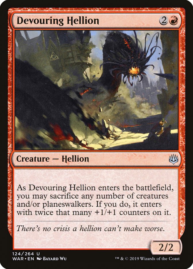 Devouring Hellion [War of the Spark] | Grognard Games