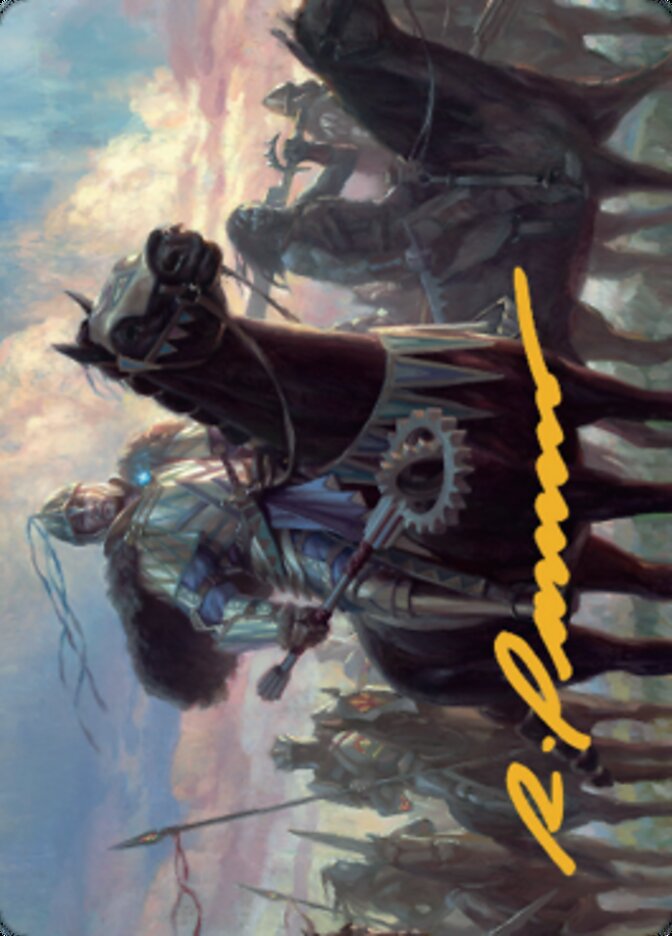 Shanid, Sleepers' Scourge Art Card (Gold-Stamped Signature) [Dominaria United Art Series] | Grognard Games