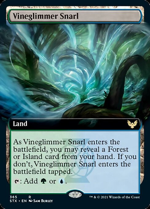 Vineglimmer Snarl (Extended) [Strixhaven: School of Mages] | Grognard Games