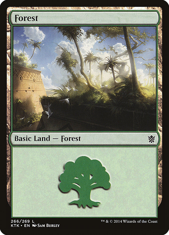 Forest (266) [Khans of Tarkir] | Grognard Games