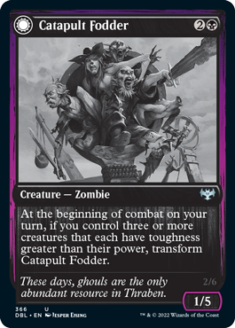 Catapult Fodder // Catapult Captain [Innistrad: Double Feature] | Grognard Games