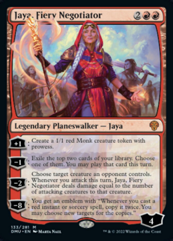 Jaya, Fiery Negotiator [Dominaria United] | Grognard Games