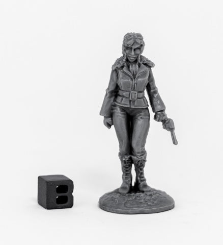 BONES 80070 Pulp Era Female Pilot | Grognard Games