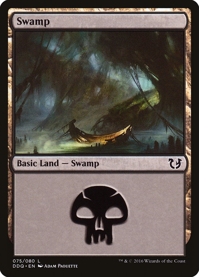 Swamp (75) [Duel Decks: Blessed vs. Cursed] | Grognard Games