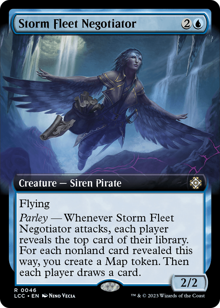 Storm Fleet Negotiator (Extended Art) [The Lost Caverns of Ixalan Commander] | Grognard Games