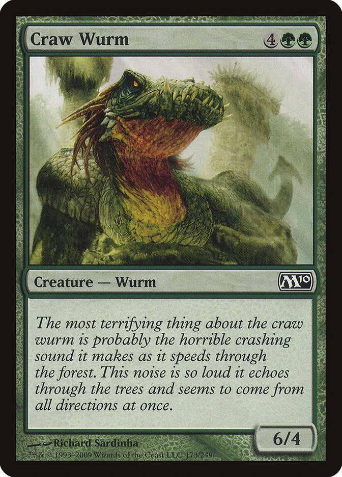 Craw Wurm [Magic 2010] | Grognard Games