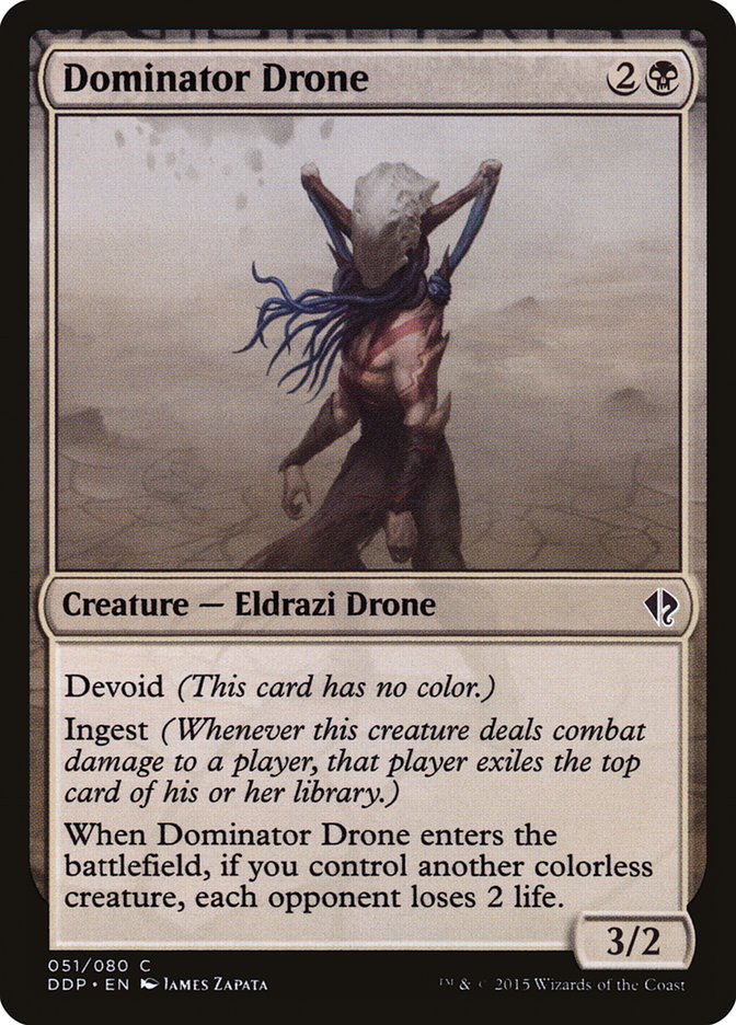 Dominator Drone [Duel Decks: Zendikar vs. Eldrazi] | Grognard Games